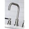 Kingston Brass FSC8938DKL Kaiser Widespread Bathroom Faucet W/ Brass Pop-Up, Nickel FSC8938DKL - alternate 5